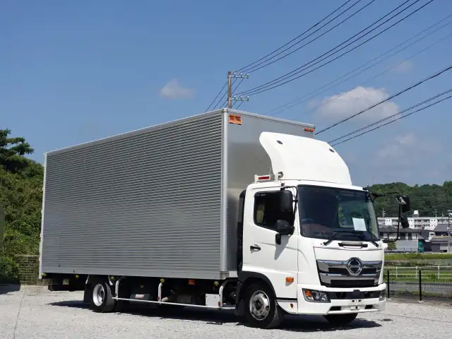 日野 レンジャー 中型/増トン アルミバン エアサス 2KG-FC2ABG の中古トラック【車両No.197401】