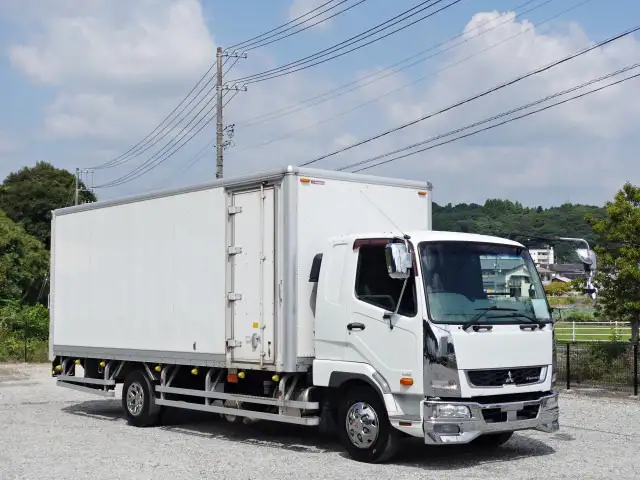 三菱 ファイター 中型/増トン アルミバン パワーゲート 床鉄板 の中古トラック【車両No.197376】