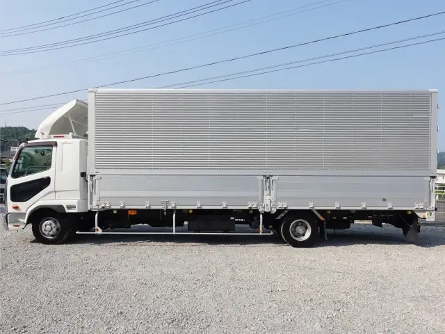 三菱 ファイター 中型/増トン ウイング エアサス ベッドの中古トラック画像5