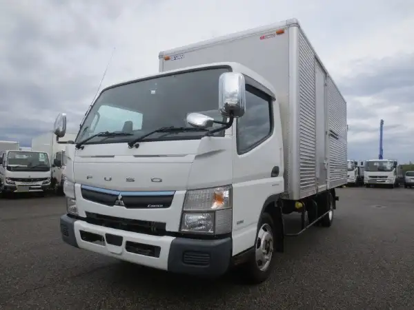 三菱 キャンター 小型 アルミバン サイドドア 2PG-FEB50の中古トラック画像1