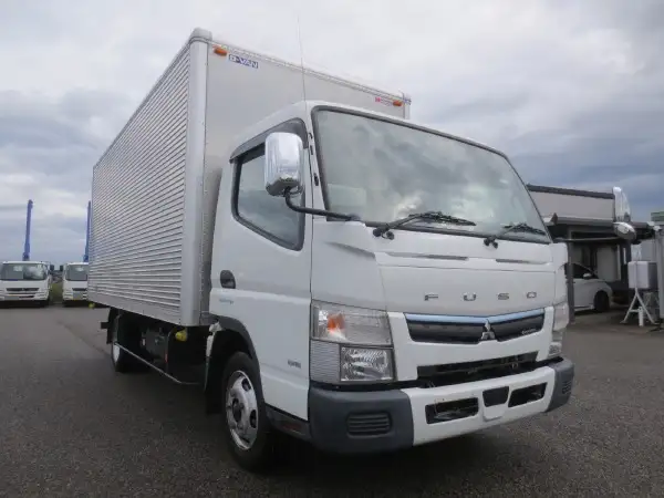 三菱 キャンター 小型 アルミバン サイドドア 2PG-FEB50の中古トラック画像3