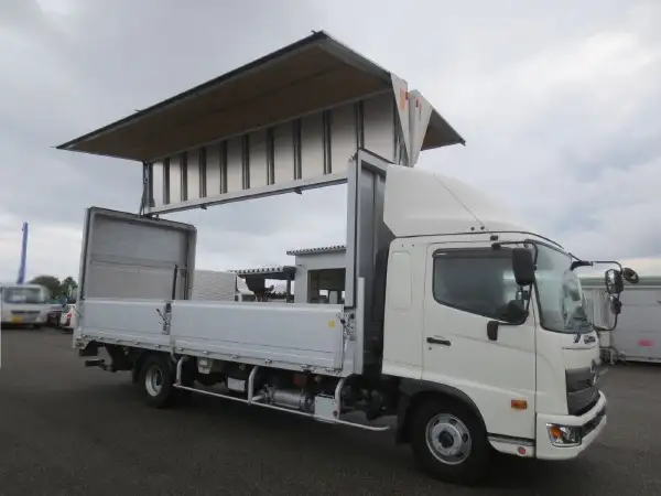 日野 レンジャー 中型/増トン ウイング パワーゲート ベッドの中古トラック画像5