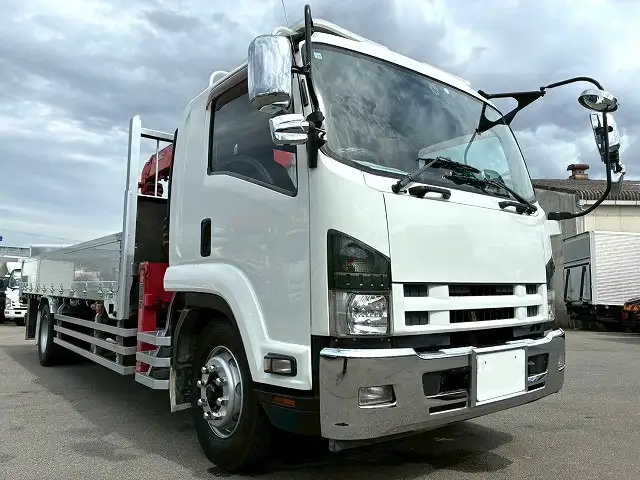いすゞ フォワード 中型/増トン クレーン付 アルミブロック 4段の中古トラック画像2