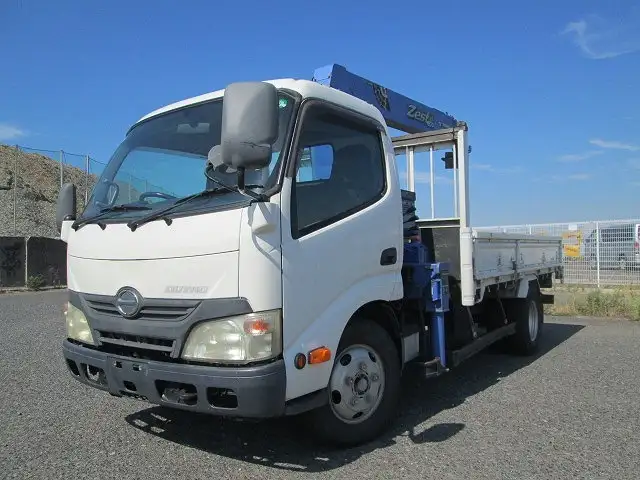日野 デュトロ 小型 クレーン付 4段 フックイン の中古トラック【車両No.197515】