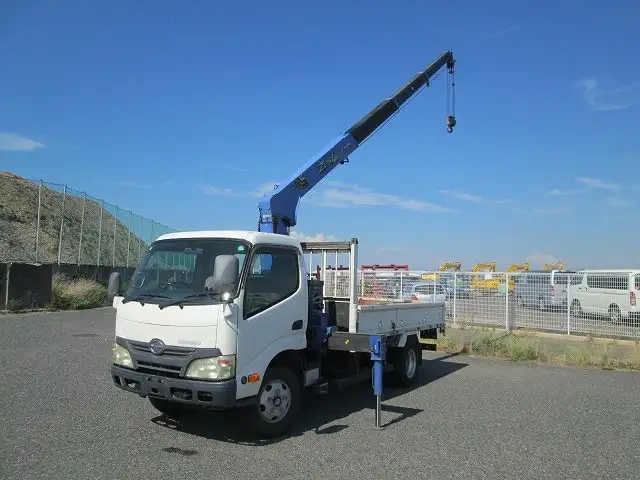 日野 デュトロ 小型 クレーン付 4段 フックインの中古トラック画像6