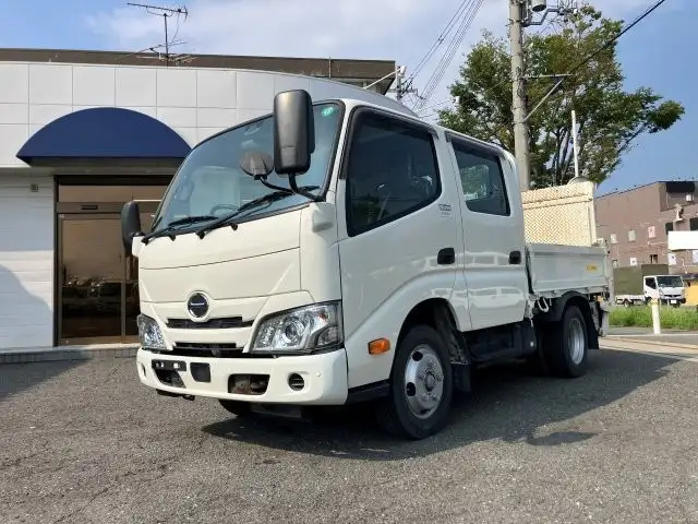 日野 デュトロ 小型 平ボディ Wキャブ パワーゲート の中古トラック【車両No.197528】
