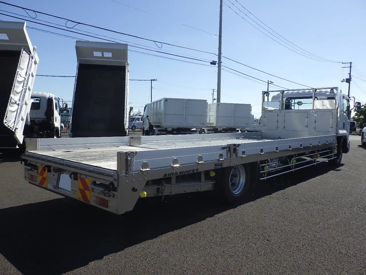いすゞ フォワード 中型/増トン 車両重機運搬 エアサス ベッドの中古トラック画像3