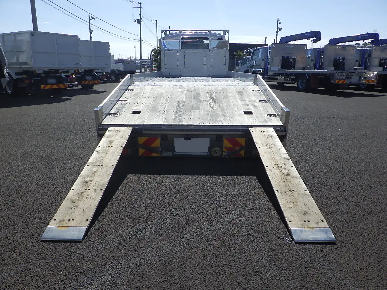 いすゞ フォワード 中型/増トン 車両重機運搬 エアサス ベッドの中古トラック画像6