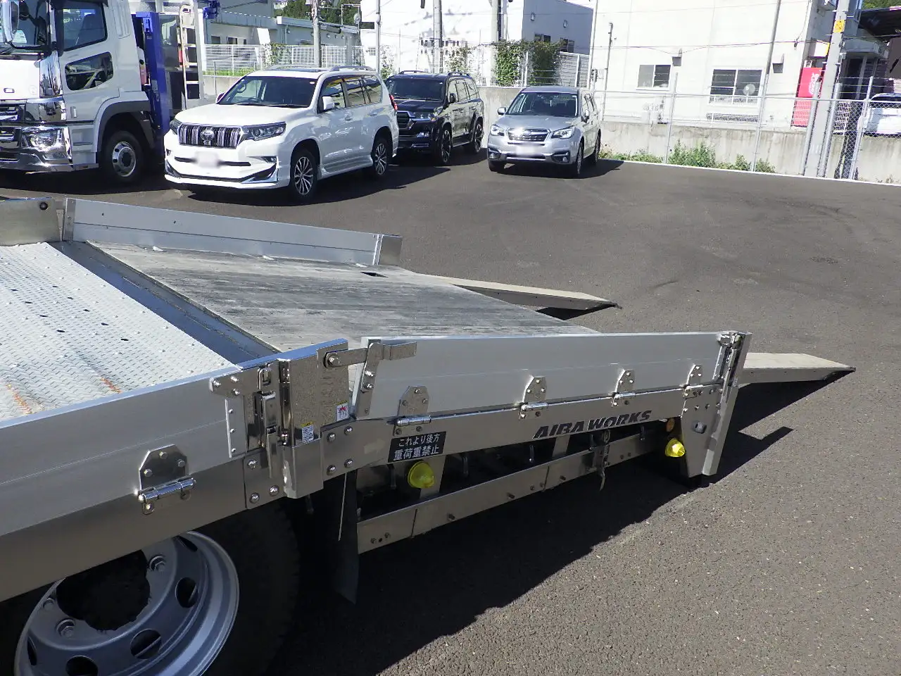 いすゞ フォワード 中型/増トン 車両重機運搬 エアサス ベッドの中古トラック画像11