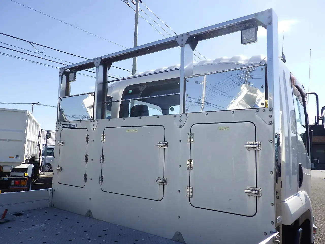 いすゞ フォワード 中型/増トン 車両重機運搬 エアサス ベッドの中古トラック画像8