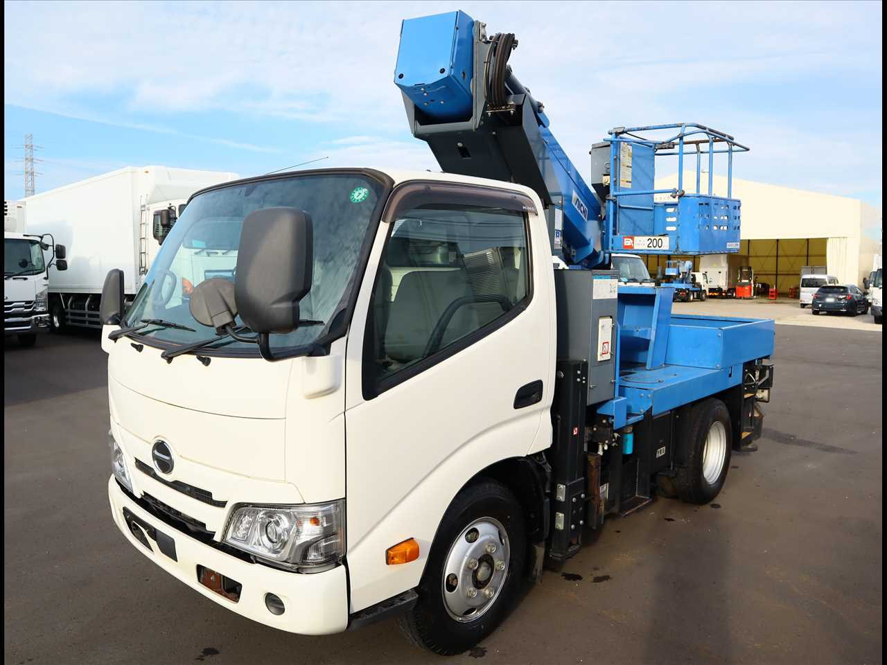 日野 デュトロ 小型 高所・建柱車 高所作業車