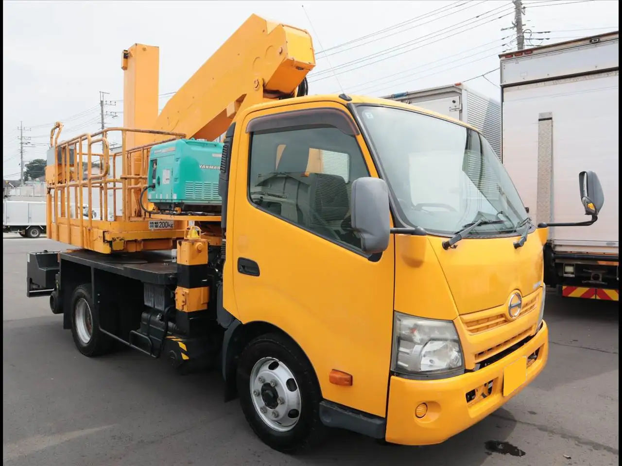 日野 デュトロ 小型 高所・建柱車 高所作業車 SDG-XZU700Xの中古トラック画像2