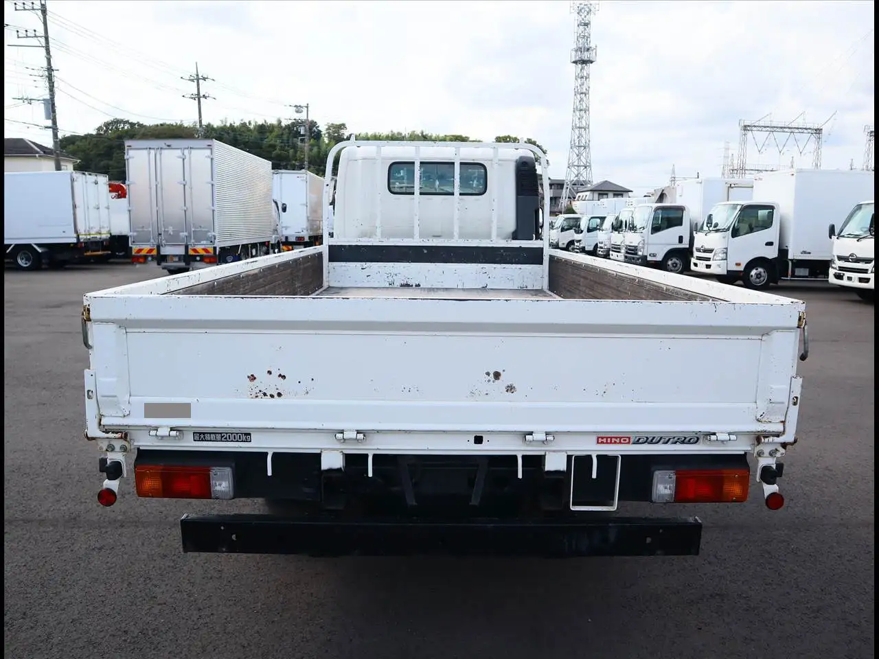 日野 デュトロ 小型 平ボディ 2RG-XZU710M R2の中古トラック画像4