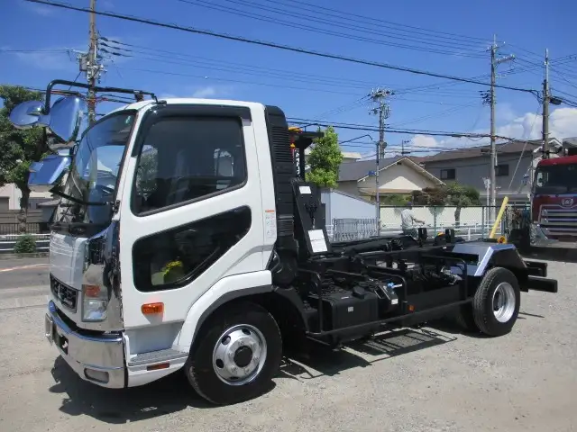 三菱 ファイター 中型/増トン アームロール ツインホイスト 2KG-FK72F の中古トラック【車両No.197393】