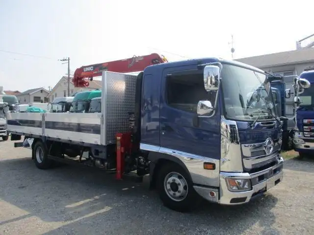 日野 レンジャー 中型/増トン クレーン付 床鉄板 アルミブロックの中古トラック画像3