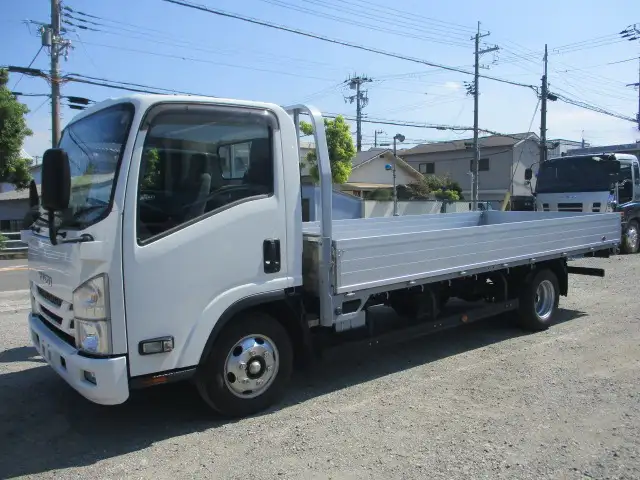 いすゞ エルフ 小型 平ボディ アルミブロック 2RG-NPR88AR の中古トラック【車両No.197307】