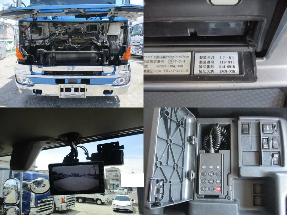 日野 プロフィア 大型 平ボディ 床鉄板 アルミブロックの中古トラック画像14