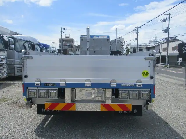 日野 プロフィア 大型 平ボディ 床鉄板 アルミブロックの中古トラック画像5