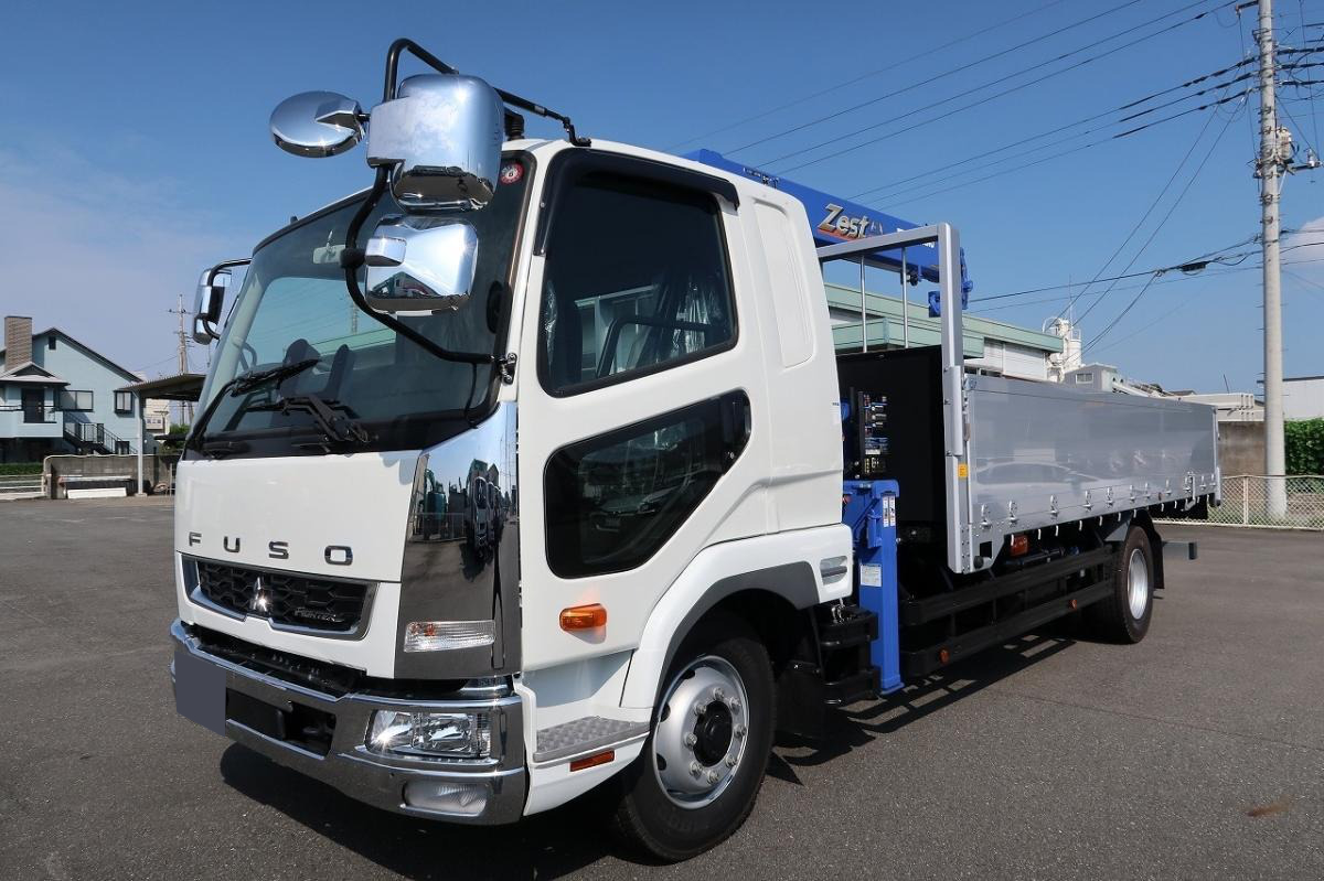 三菱 ファイター 中型/増トン クレーン付 ワイド
