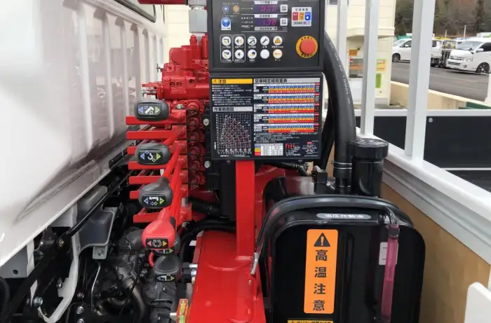 三菱 キャンター 小型 クレーン付 6段 フックインの中古トラック画像14