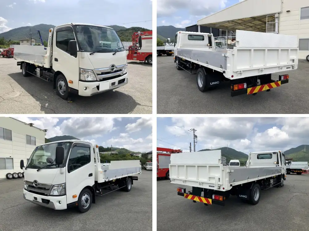 日野 デュトロ 小型 車両重機運搬 ラジコン ウインチの中古トラック画像3