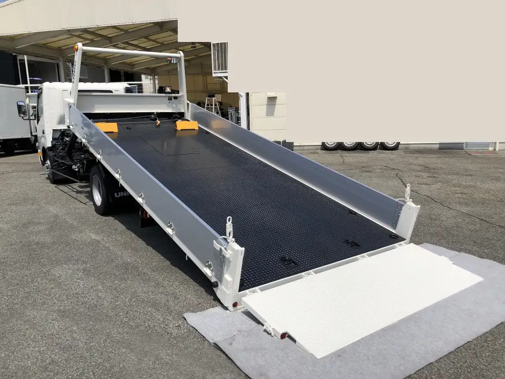 日野 デュトロ 小型 車両重機運搬 ラジコン ウインチの中古トラック画像4