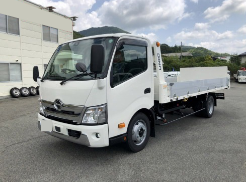 日野 デュトロ 小型 車両重機運搬 セーフティーローダー