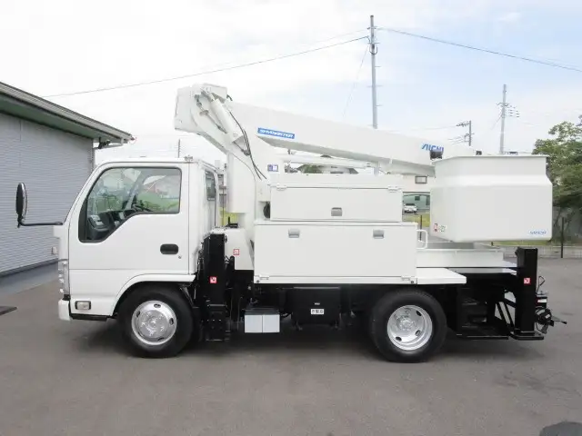 いすゞ エルフ 小型 高所・建柱車 高所作業車 TPG-NKR85Nの中古トラック画像6