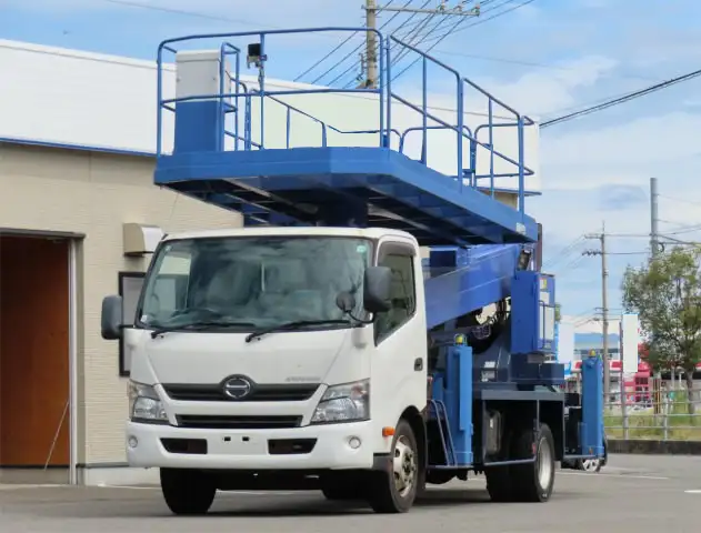 日野 デュトロ 小型 高所・建柱車 高所作業車 SDG-XZU720M の中古トラック【車両No.197750】