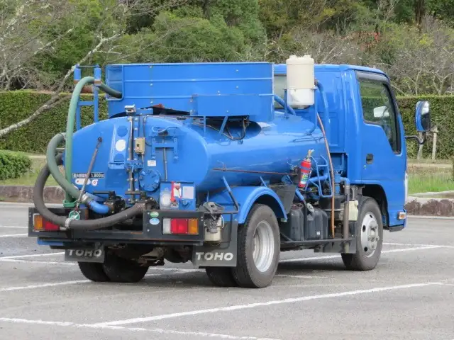 いすゞ エルフ 小型 タンク車 バキューム TPG-NKR85ANの中古トラック画像4