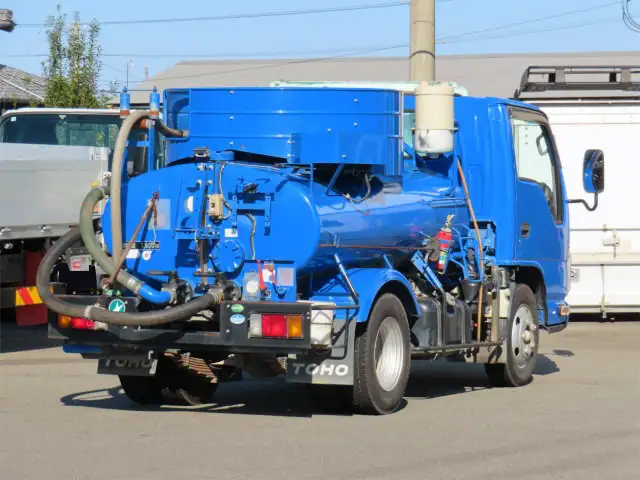 いすゞ エルフ 小型 タンク車 バキューム TPG-NKR85ANの中古トラック画像4
