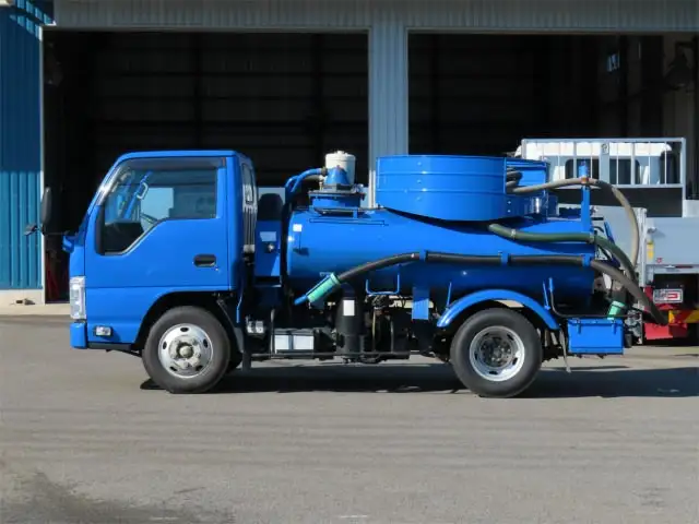 いすゞ エルフ 小型 タンク車 バキューム TPG-NKR85ANの中古トラック画像6