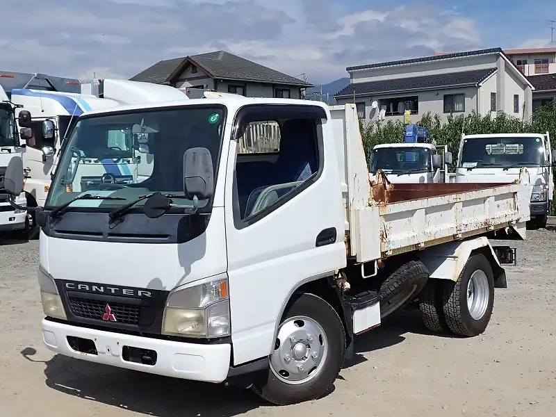 三菱 キャンター 小型 ダンプ ローダー KK-FE73EB の中古トラック【車両No.197791】