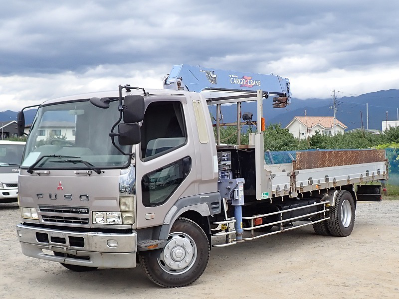三菱 ファイター 中型/増トン 車両重機運搬 セーフティーローダー