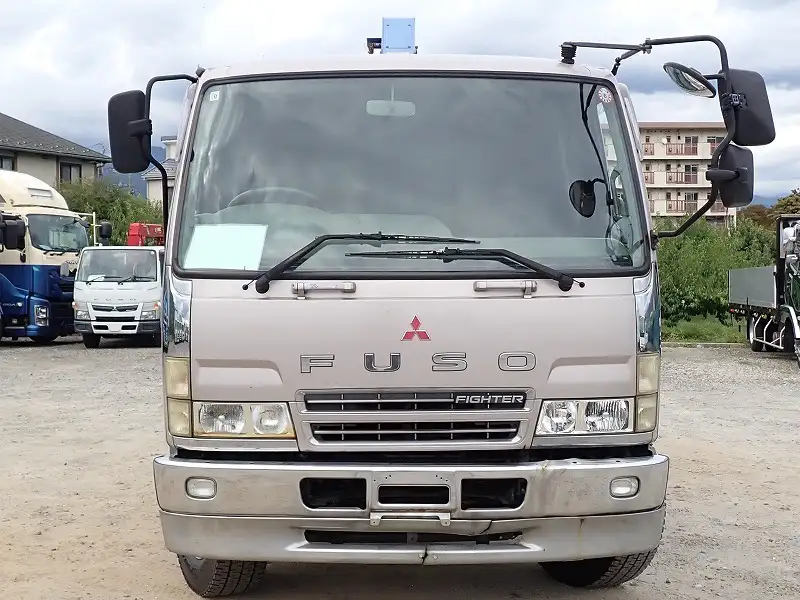 三菱 ファイター 中型/増トン 車両重機運搬 3段クレーン ラジコンの中古トラック画像2