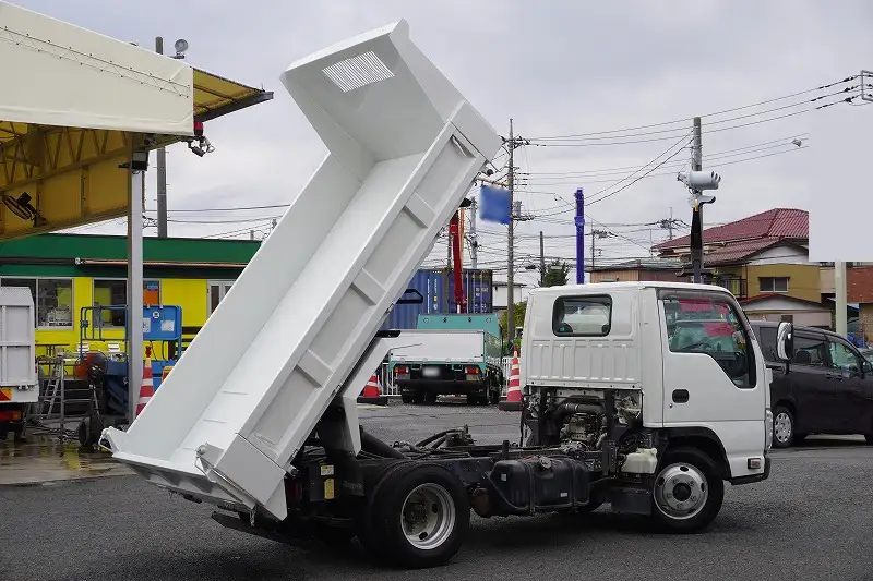 いすゞ エルフ 小型 ダンプ ローダー 強化の中古トラック画像4