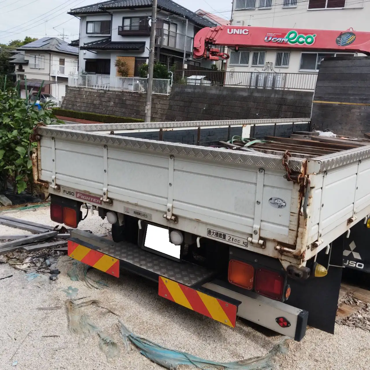 三菱 ファイター 中型/増トン クレーン付 4段 ラジコンの中古トラック画像5
