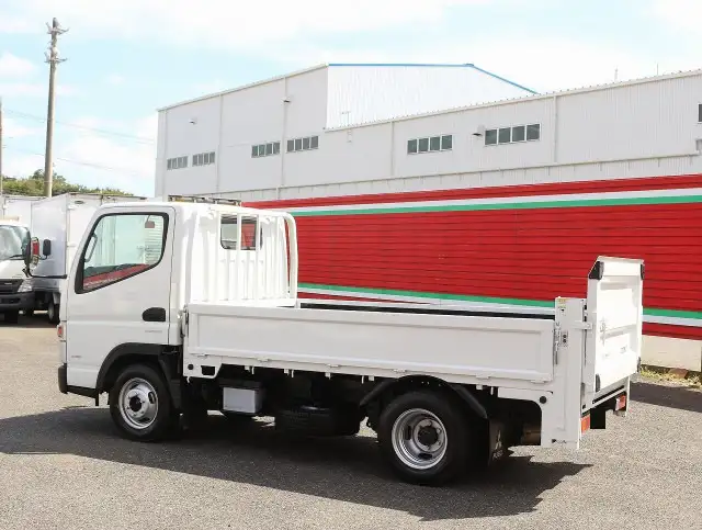 三菱 キャンター 小型 平ボディ パワーゲート TPG-FBA00の中古トラック画像4
