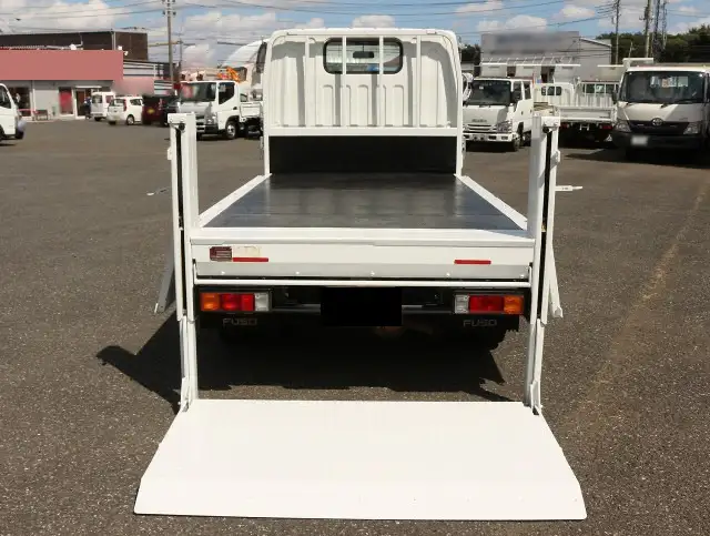 三菱 キャンター 小型 平ボディ パワーゲート TPG-FBA00の中古トラック画像8