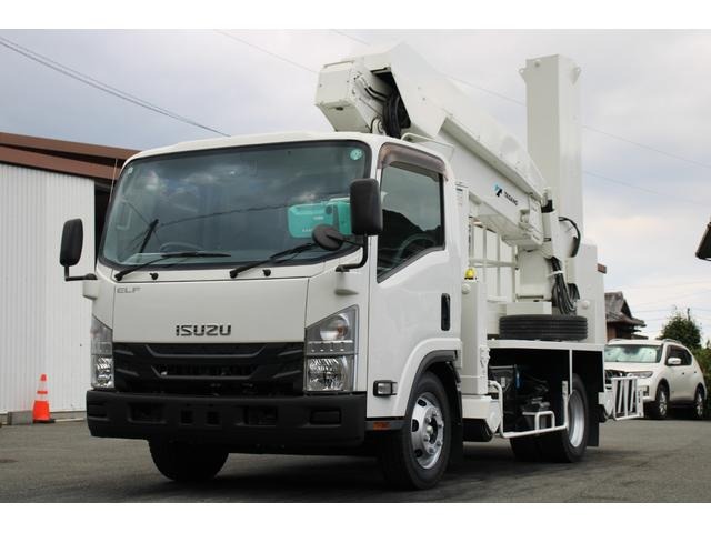 いすゞ エルフ 小型 高所・建柱車 高所作業車