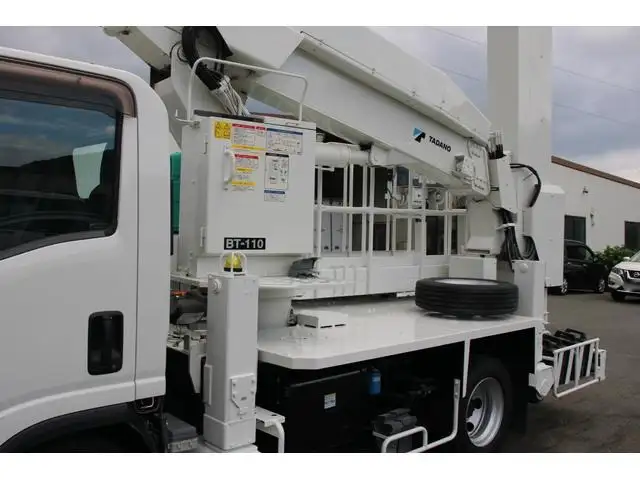 いすゞ エルフ 小型 高所・建柱車 高所作業車 の中古トラック画像5