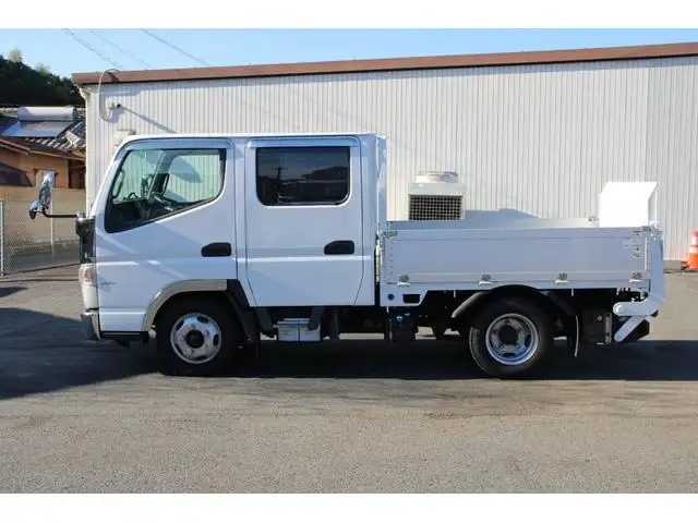 三菱 キャンター 小型 平ボディ Wキャブ パワーゲートの中古トラック画像3