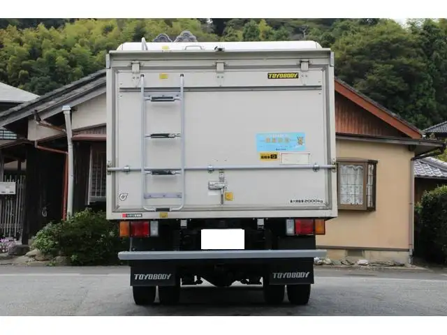 いすゞ エルフ 小型 アルミバン ボトルカー サイドドアの中古トラック画像3