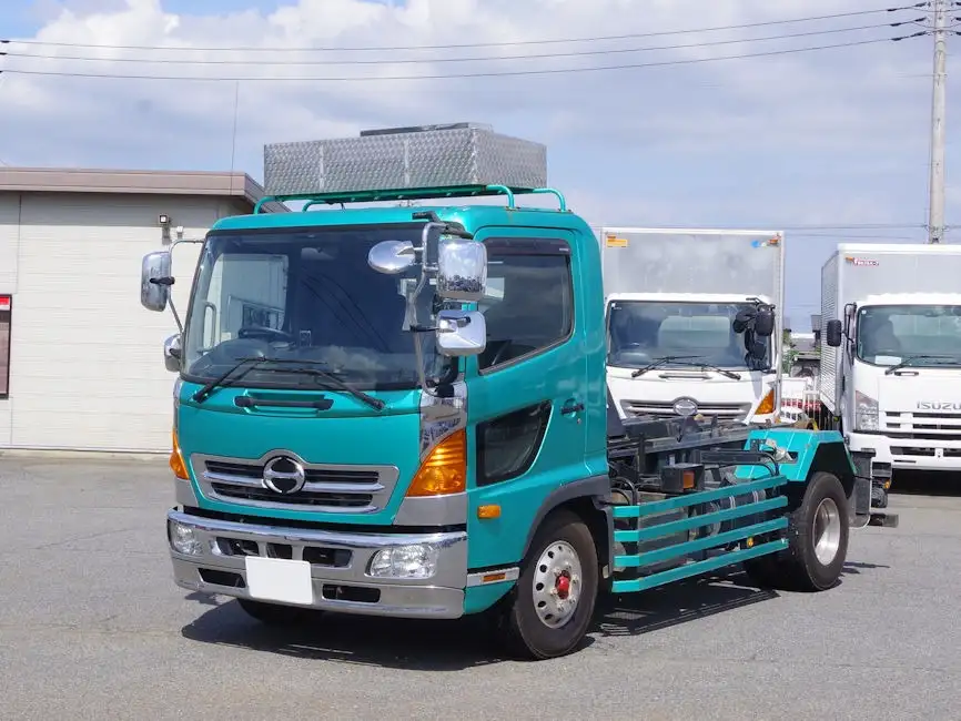日野 レンジャー 中型/増トン アームロール シングルホイスト TKG-GC7JEAA の中古トラック【車両No.197821】
