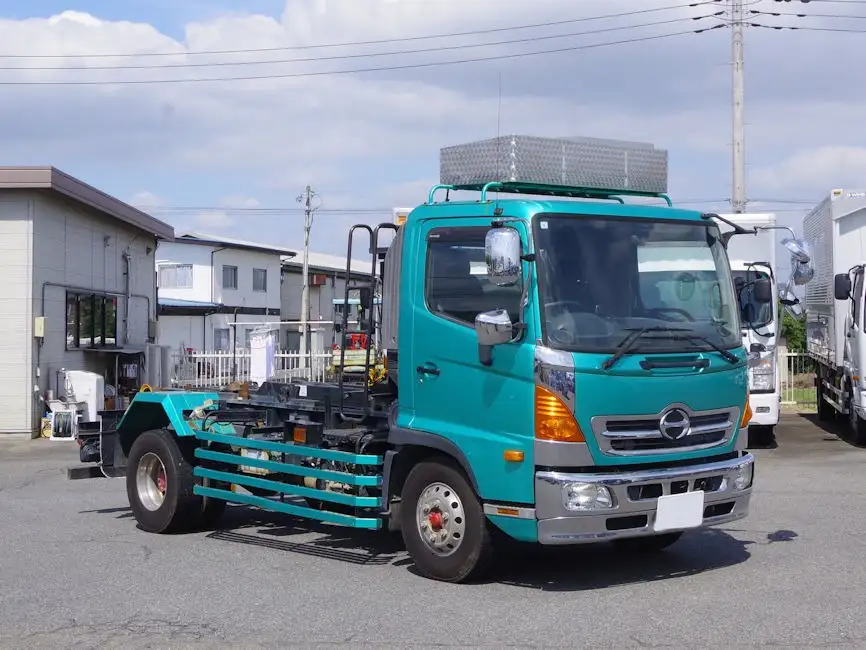 日野 レンジャー 中型/増トン アームロール シングルホイスト TKG-GC7JEAAの中古トラック画像2