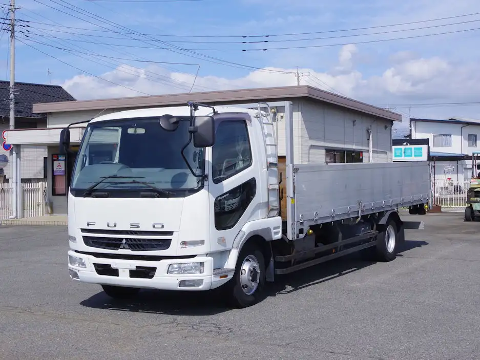 三菱 ファイター 中型/増トン 平ボディ 床鉄板 アルミブロック の中古トラック【車両No.197819】