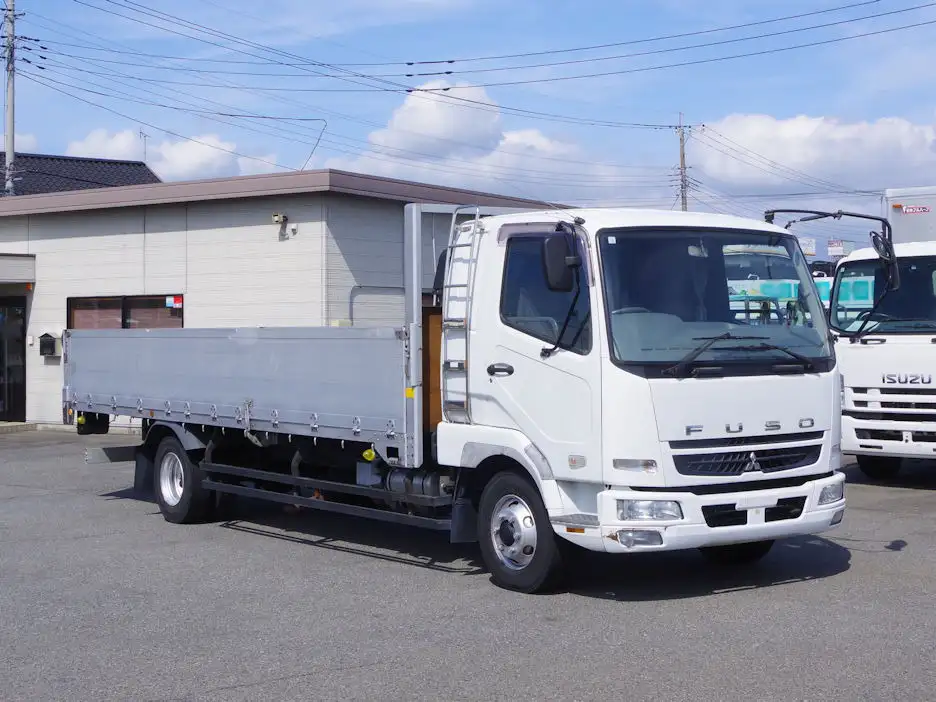 三菱 ファイター 中型/増トン 平ボディ 床鉄板 アルミブロックの中古トラック画像2
