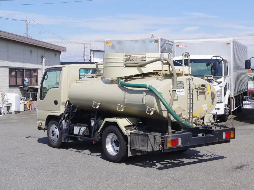 いすゞ エルフ 小型 タンク車 バキューム TPG-NKR85Nの中古トラック画像5