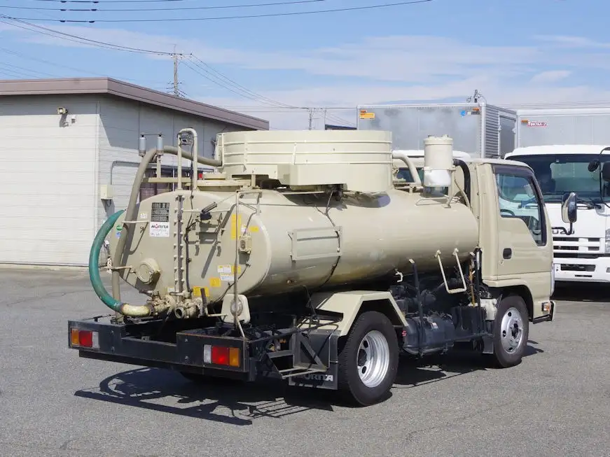 いすゞ エルフ 小型 タンク車 バキューム TPG-NKR85Nの中古トラック画像3