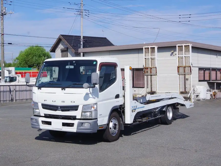 三菱 キャンター 小型 車両重機運搬 ラジコン ウインチ の中古トラック【車両No.197827】
